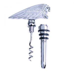 Indian Motorcycle Corkscrew & Wine Stopper