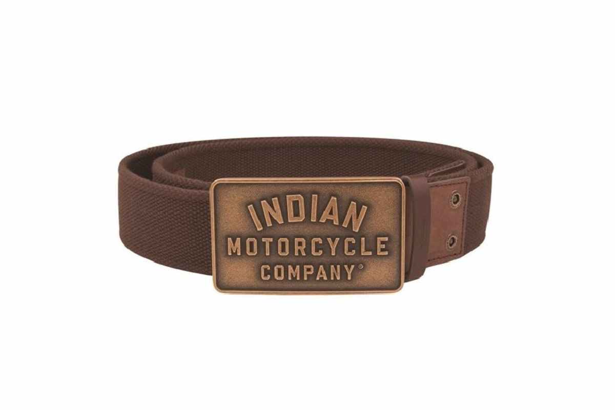 Indian Motorcycles Leather Textile Belt
