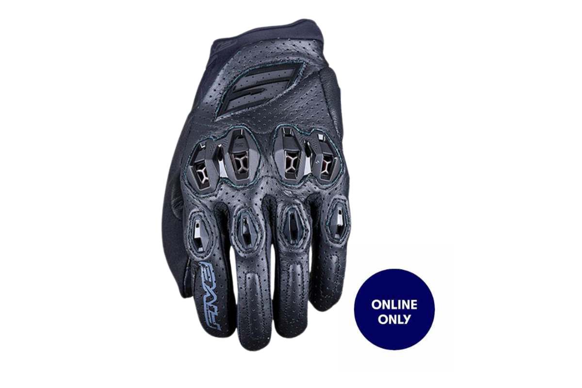 Gloves Five ‘Stunt Evo 2 Leather Vented’ Black
