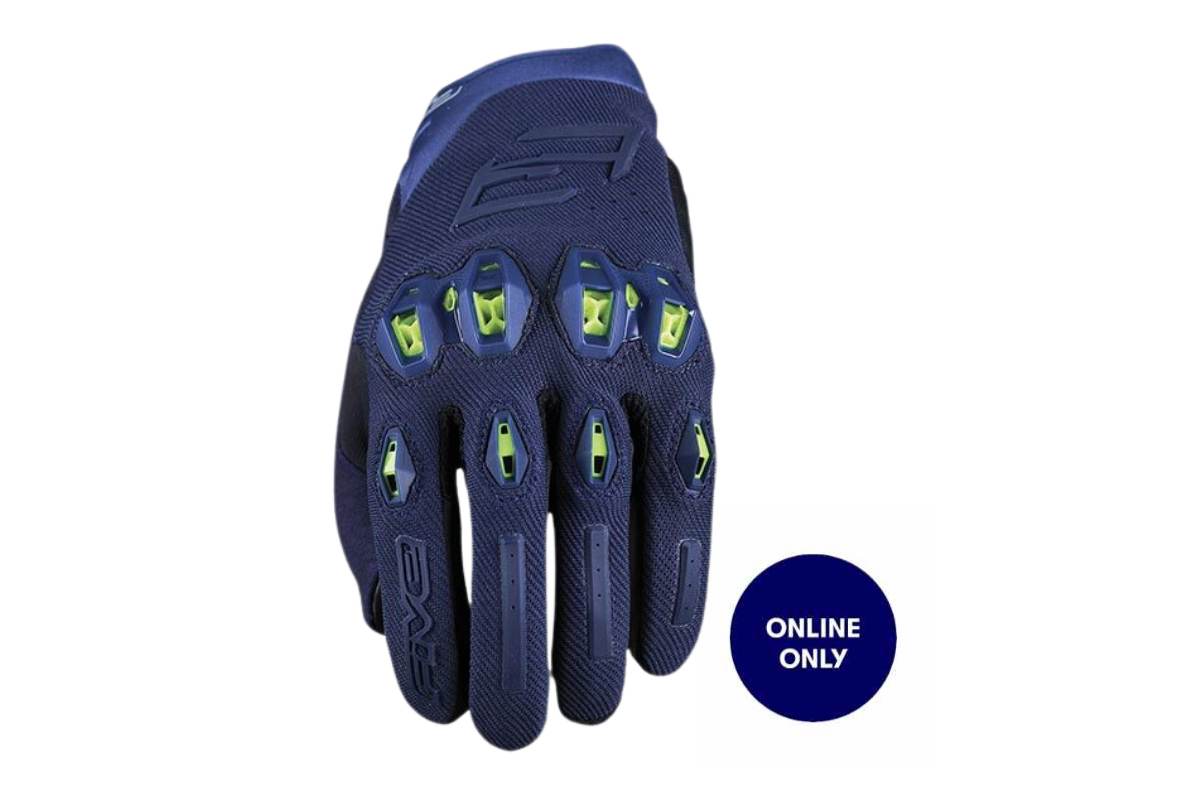 Gloves Five ‘Stunt Evo 2’ Night Blue/Yellow