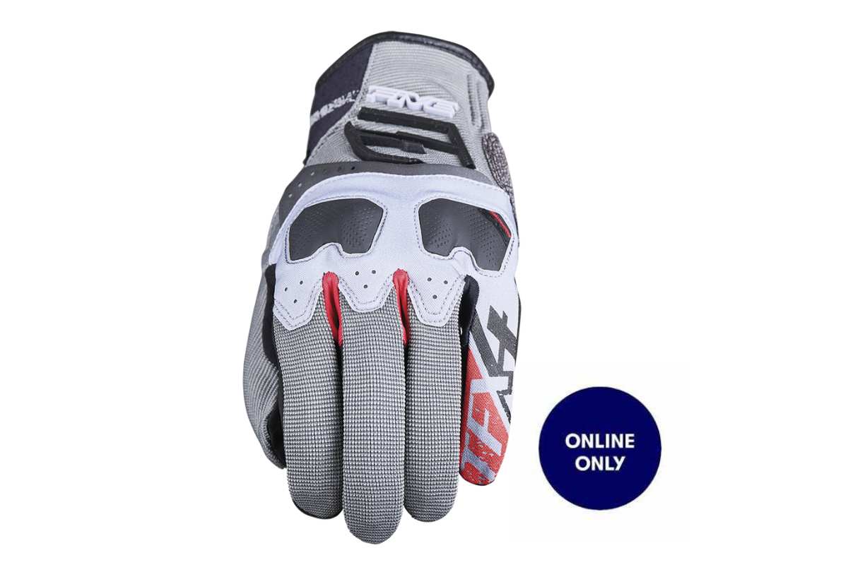 Gloves Five ‘TFX-4 W/R’ Grey/Red